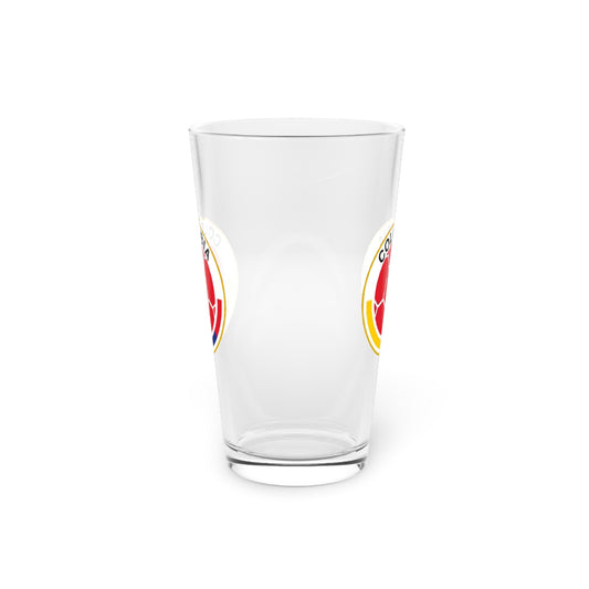 Colombia Futbol Pint Glass