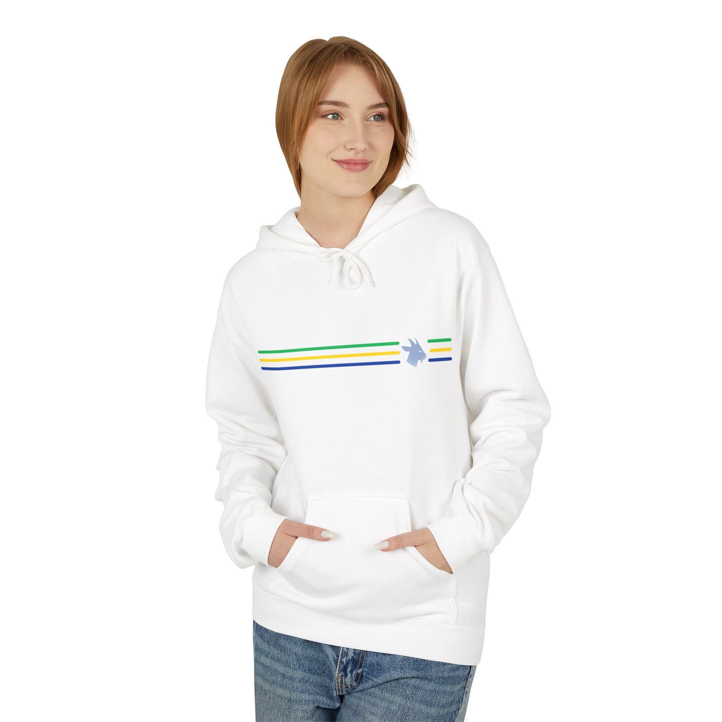 Brasil Low-Key Stripe Hoodie