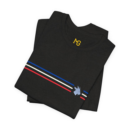 Camiseta a rayas discreta de Costa Rica