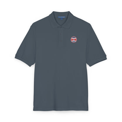 Polo bordado con el escudo de Costa Rica