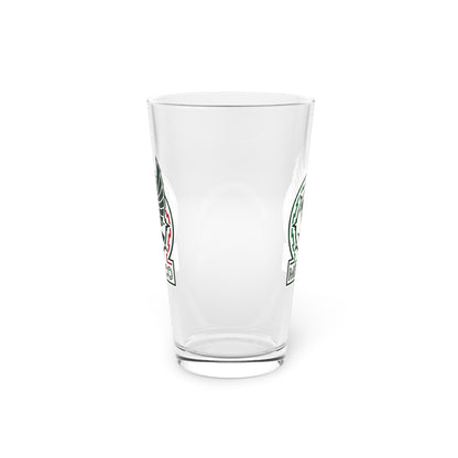 Mexico Futbol Pint Glass