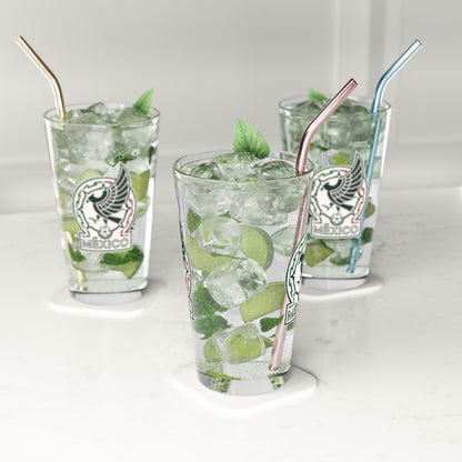 Mexico Futbol Pint Glass