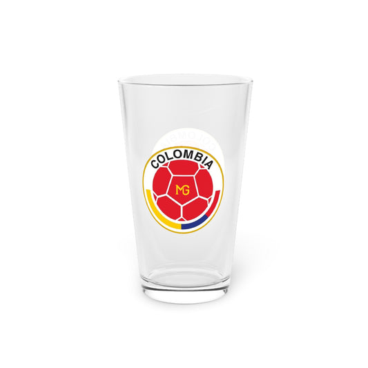 Colombia Futbol Pint Glass