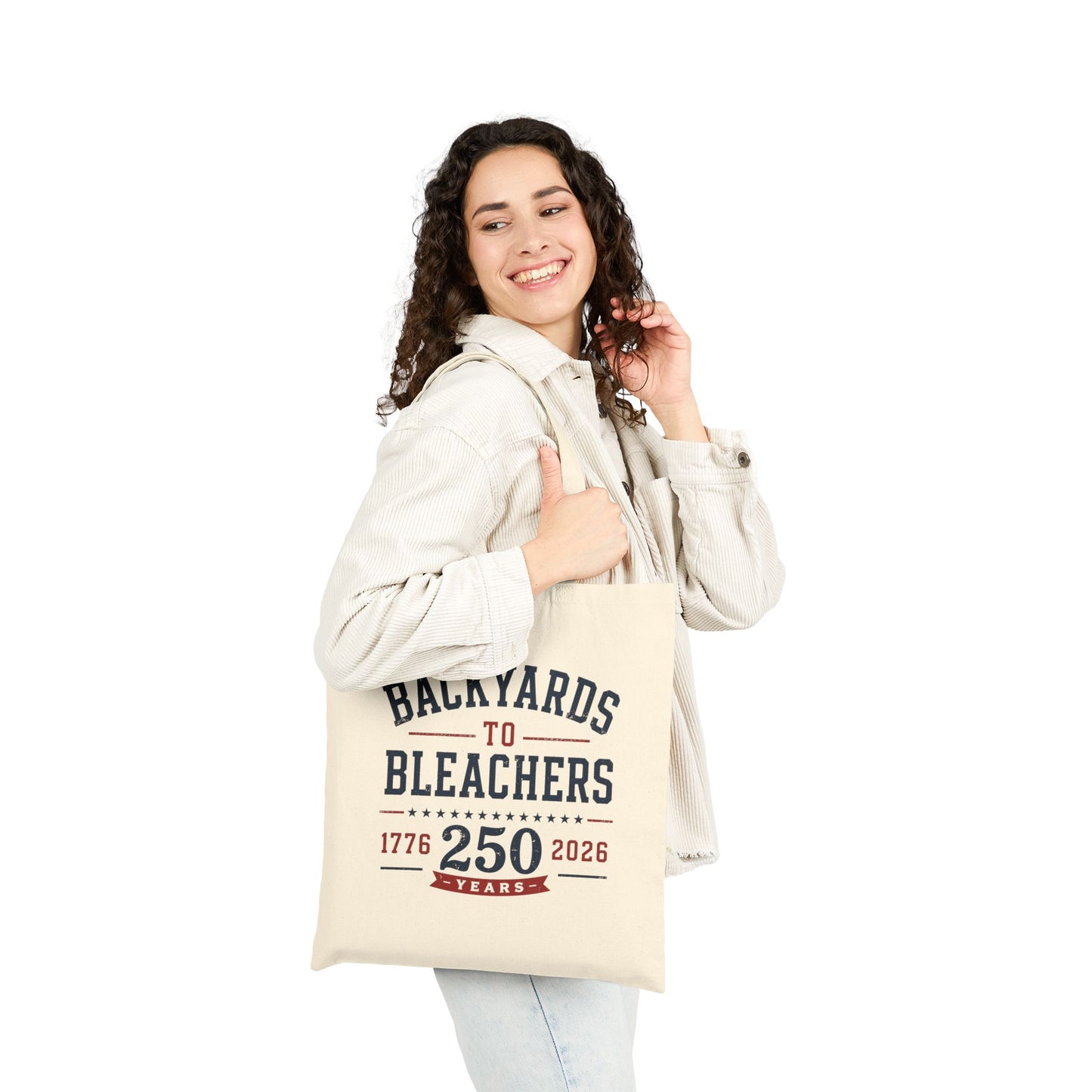 Backyards to Bleacher USA Tote