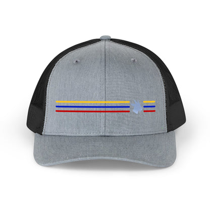 Colombia Low-Key Stripe Trucker Hat