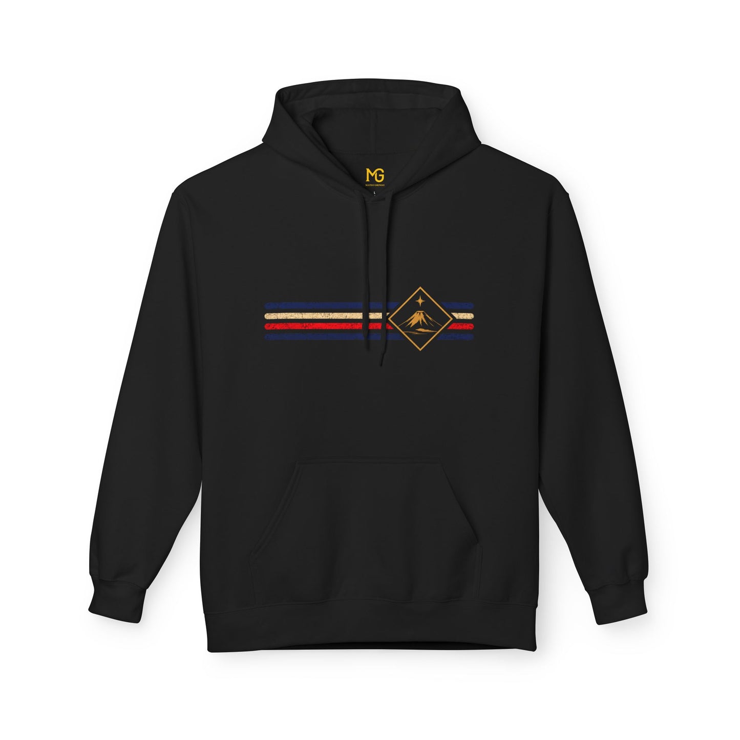 Costa Rica Low-Key Stripe Hoodie