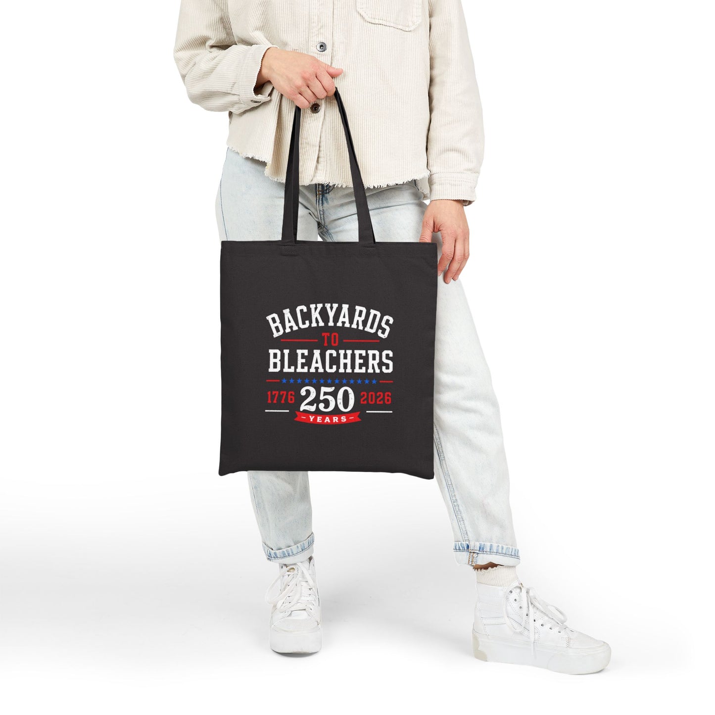 Backyards to Bleacher USA Tote