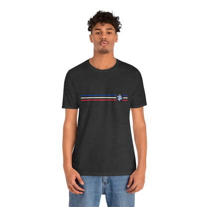 Camiseta a rayas discreta de Costa Rica