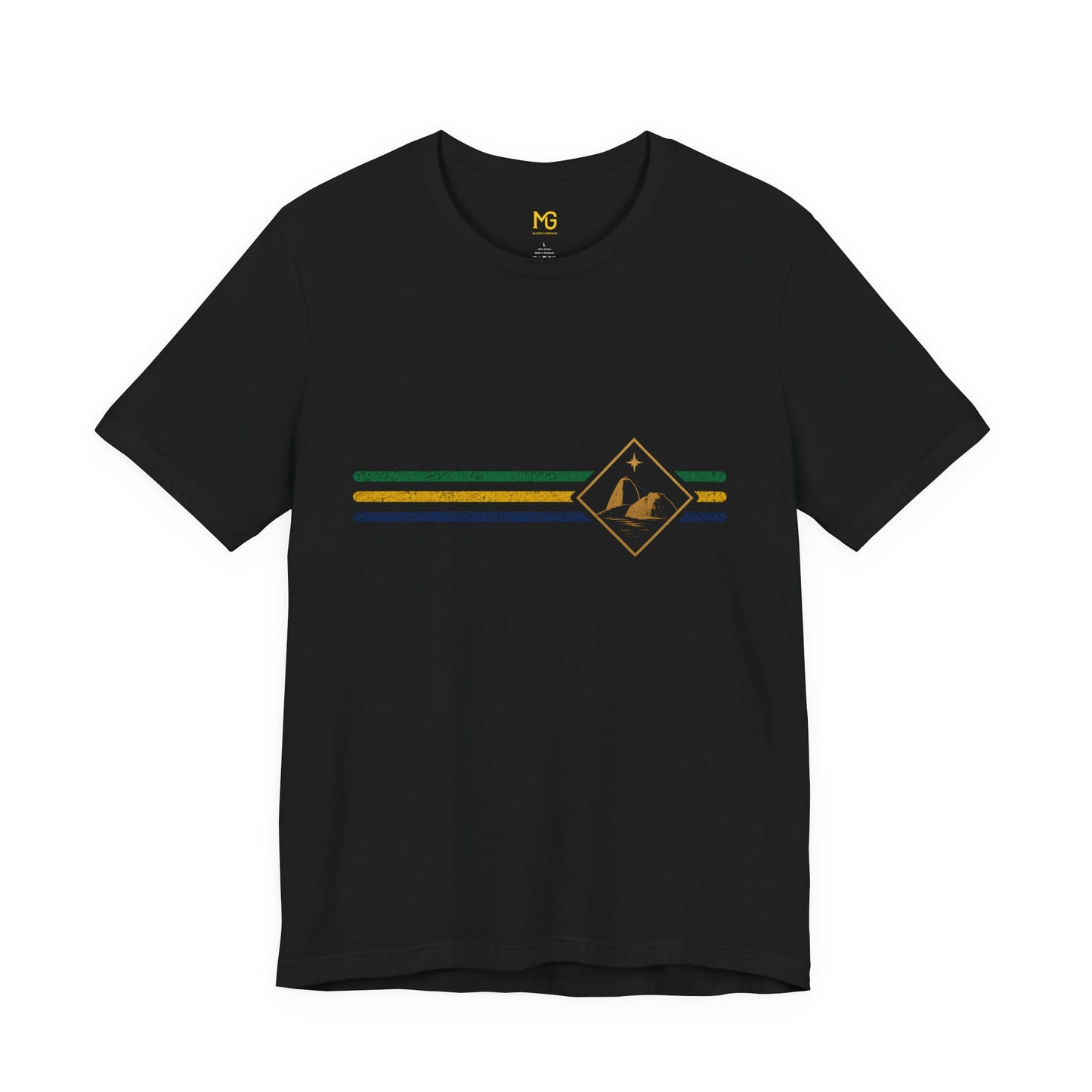 Brasil Low-Key Stripe Tee