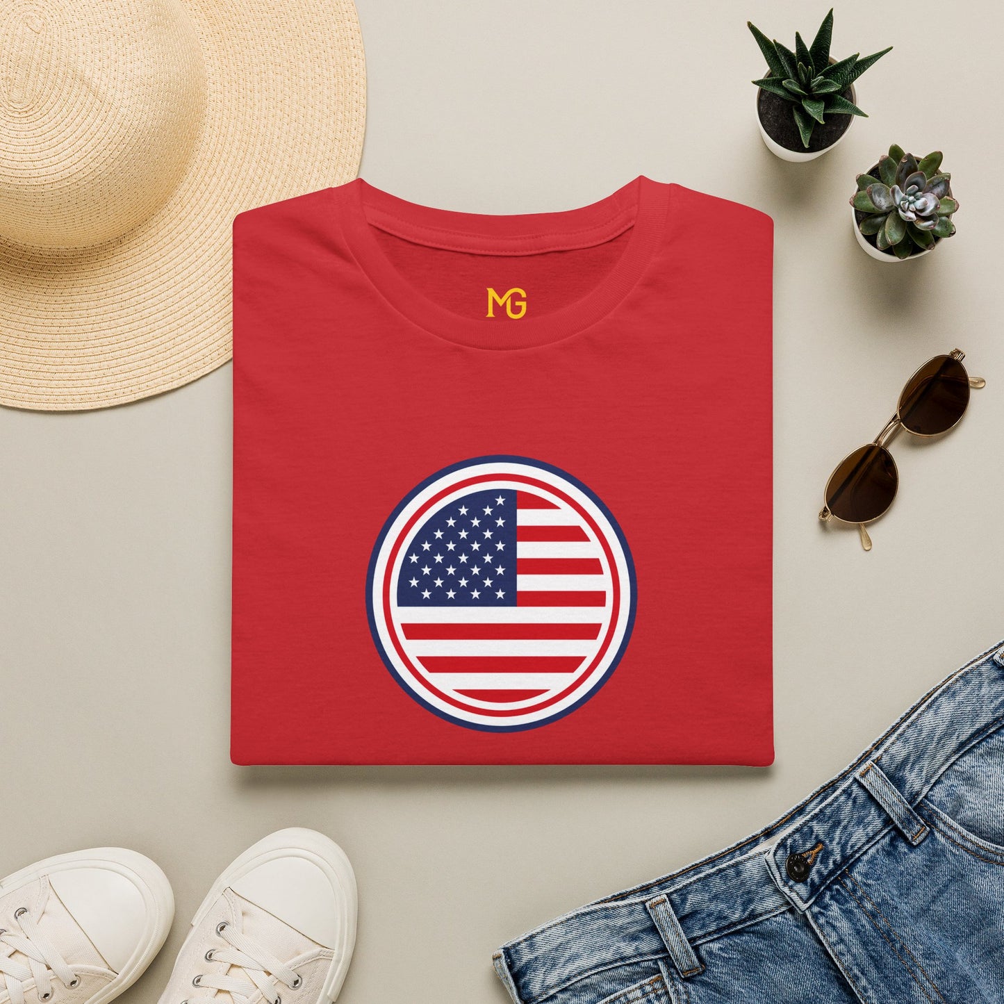 USA Emblem Tee