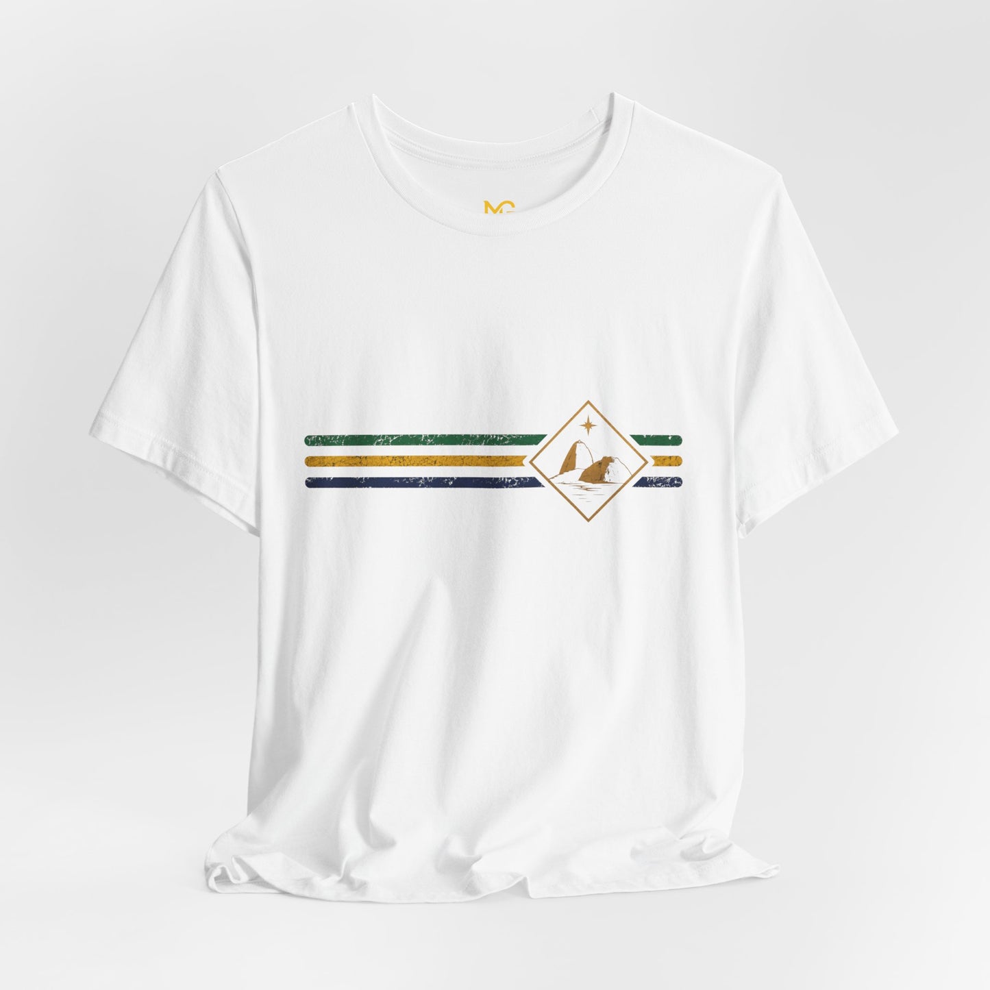 Brasil Low-Key Stripe Tee