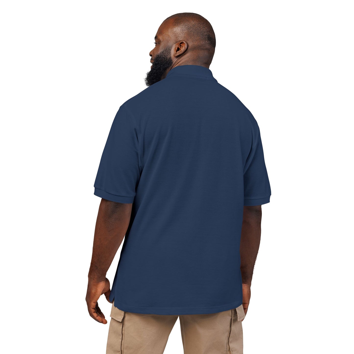 Embroidered USA Crest Polo Shirt