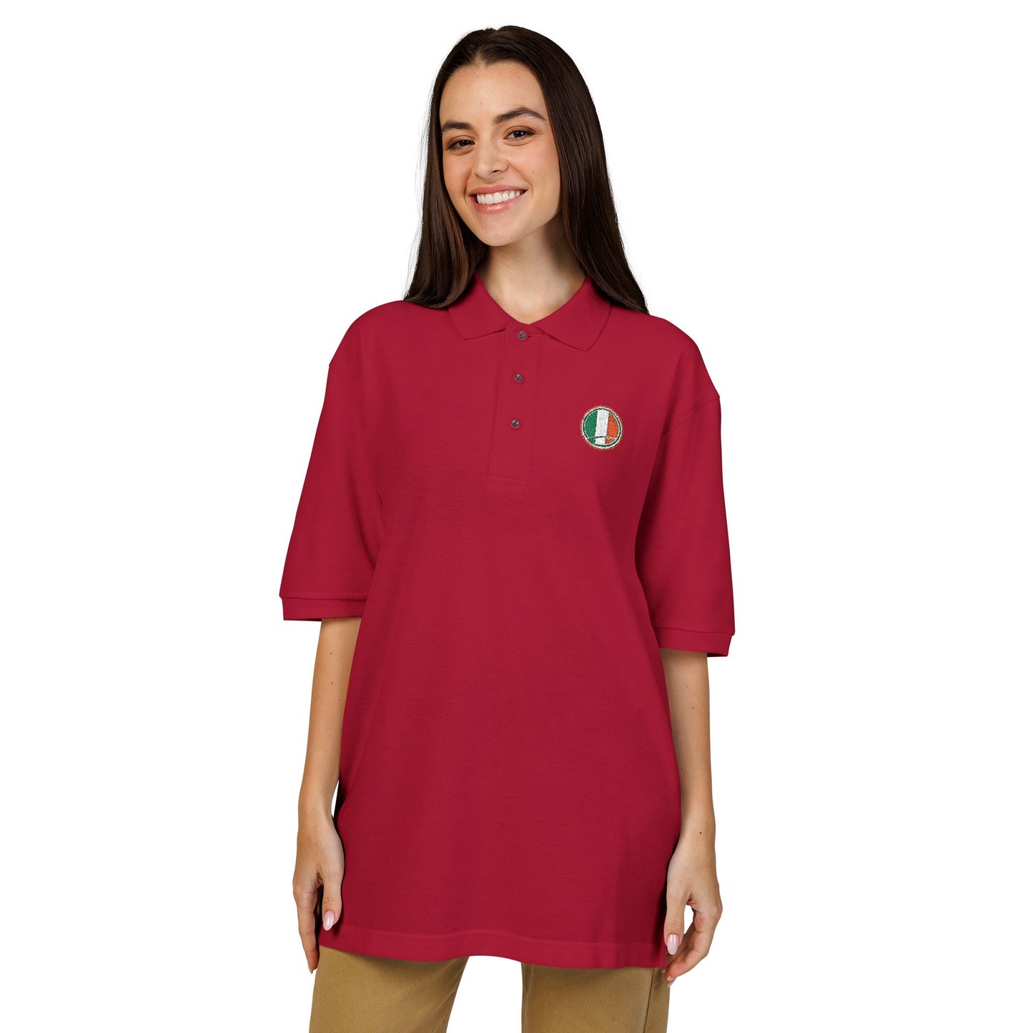 Polo con Escudo de México Bordado