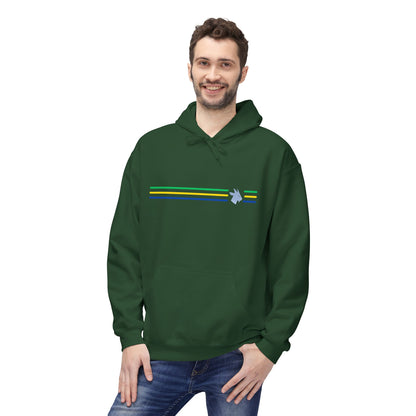 Brasil Low-Key Stripe Hoodie