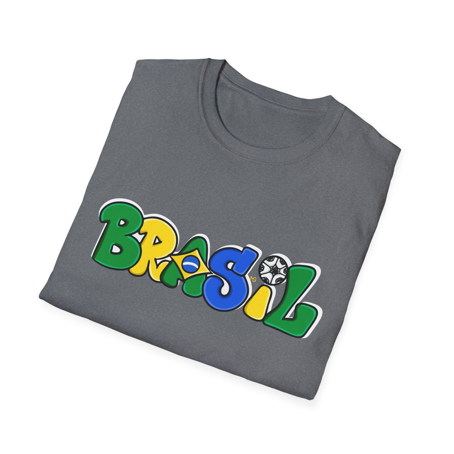 Brasil graffiti text T-Shirt