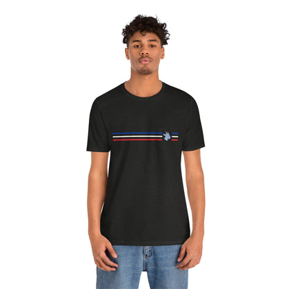 Camiseta a rayas discreta de Costa Rica