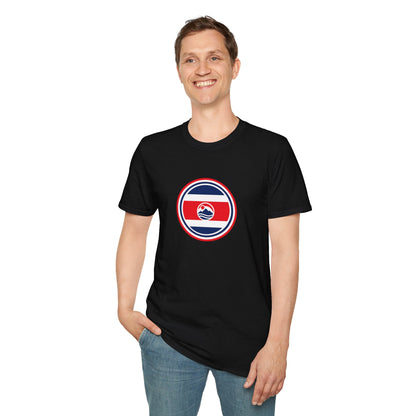 Camiseta con el Emblema de Costa Rica