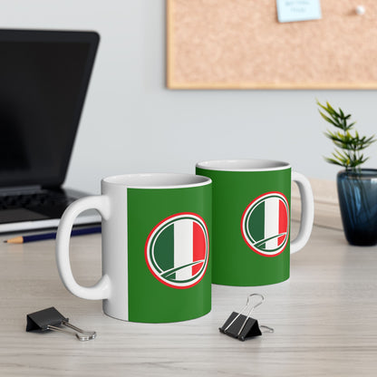 Caneca de Café Verde México Crachá