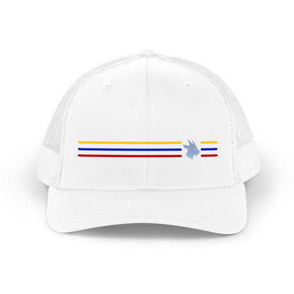 Colombia Low-Key Stripe Trucker Hat