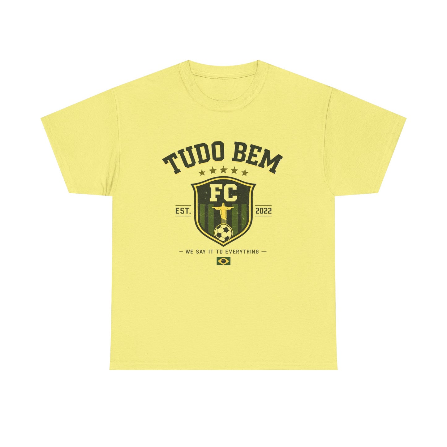 Tudo Bem FC crest soccer shirt T-Shirt