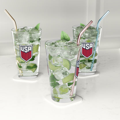 USA Soccer Pint Glass