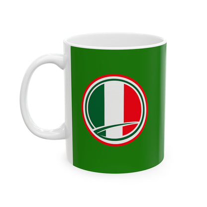 Caneca de Café Verde México Crachá