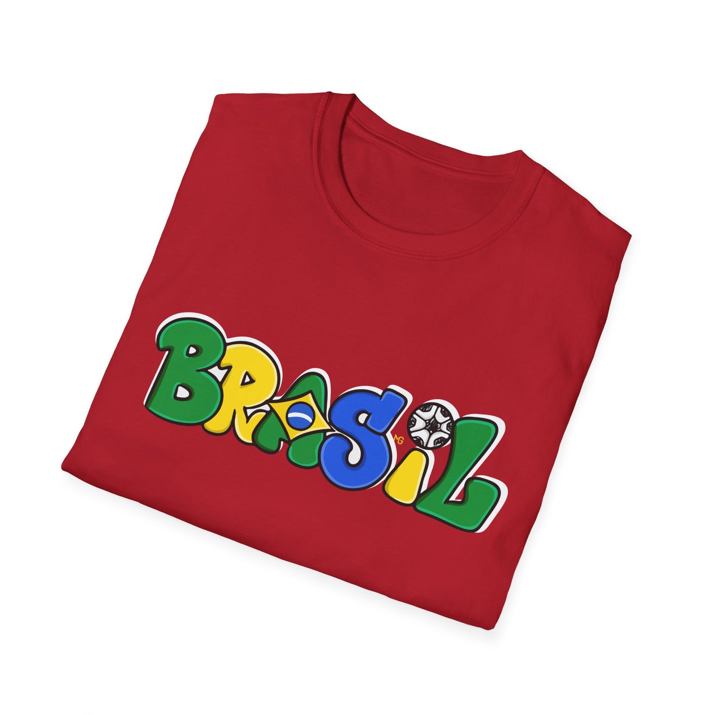 Brasil graffiti text T-Shirt