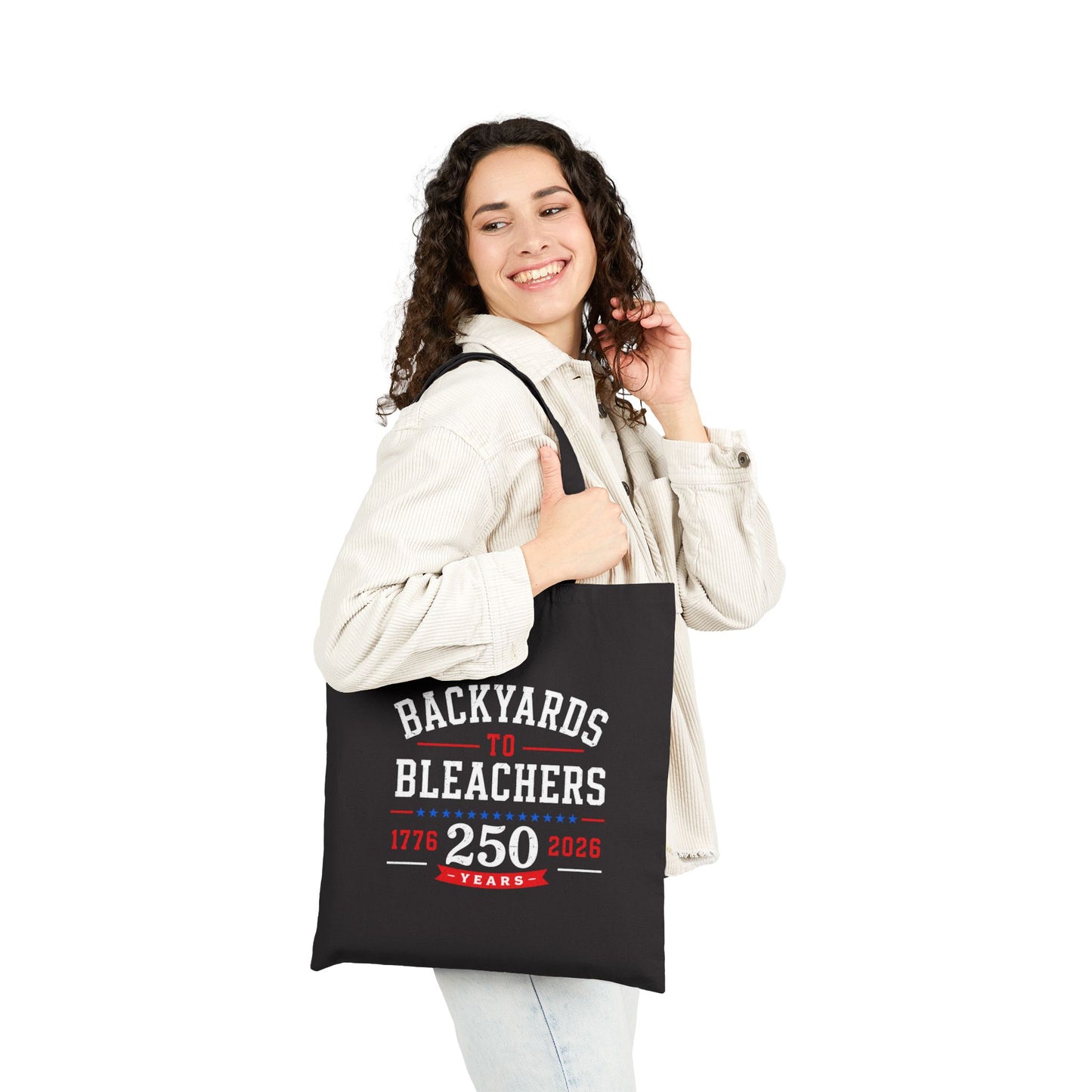 Backyards to Bleacher USA Tote