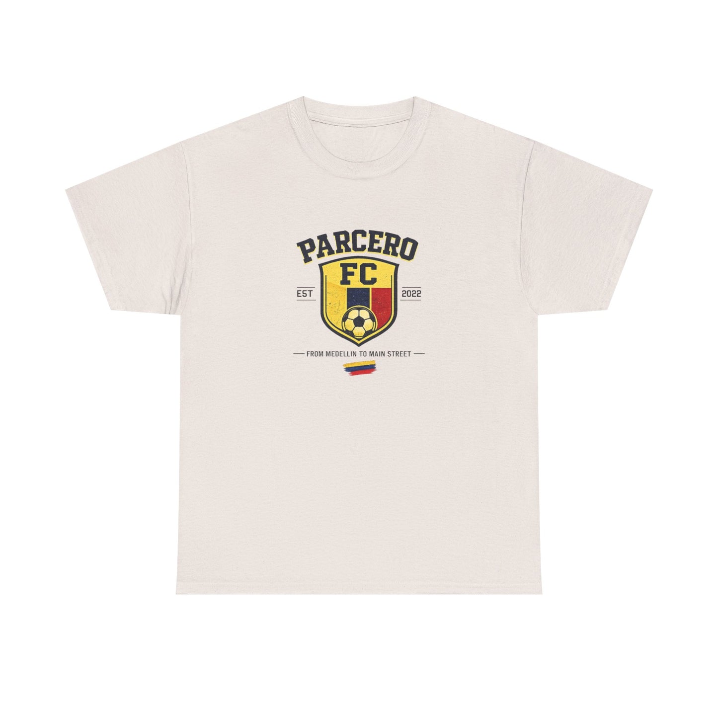 Parcero FC From Medellín to Main Street soccer shirt