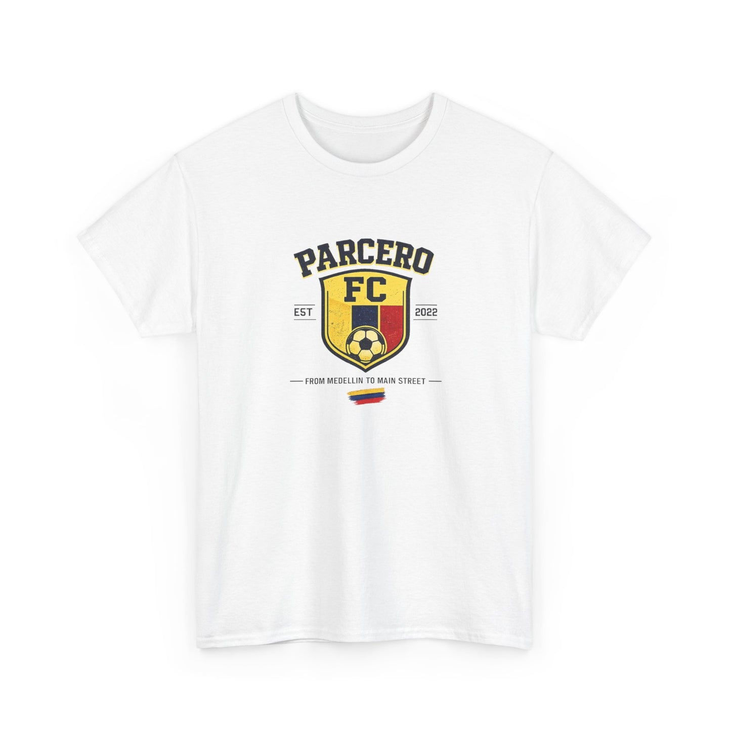 Parcero FC From Medellín to Main Street soccer shirt