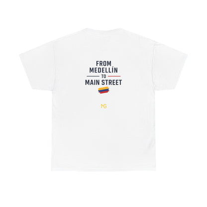 Parcero FC From Medellín to Main Street soccer shirt
