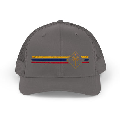 Colombia Low-Key Stripe Trucker Hat