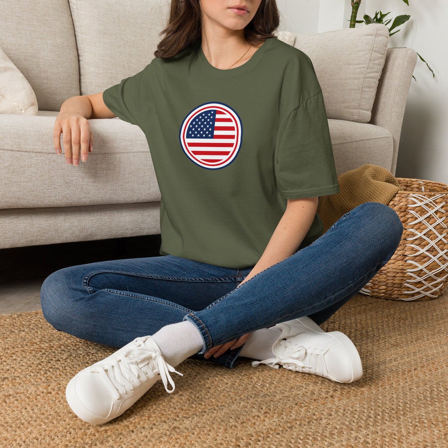 USA Emblem Tee