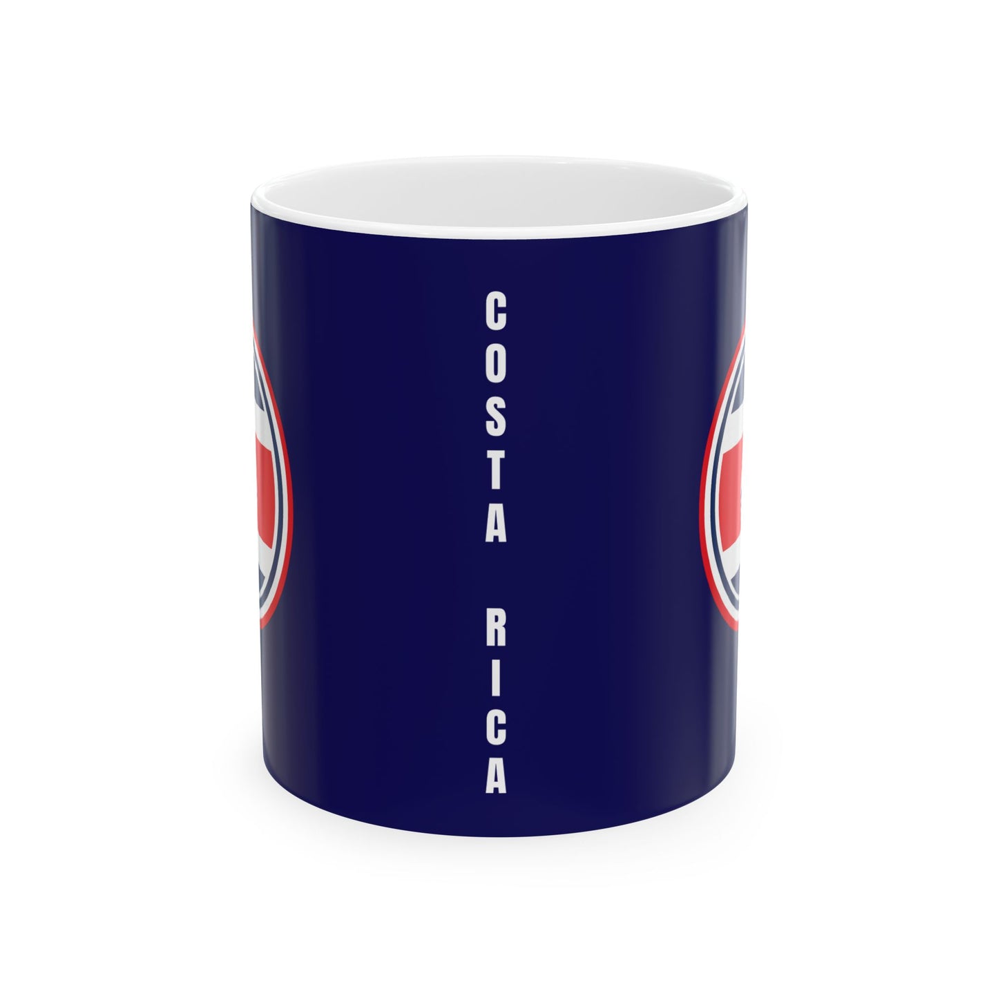 Caneca Azul de Café Costa Rica