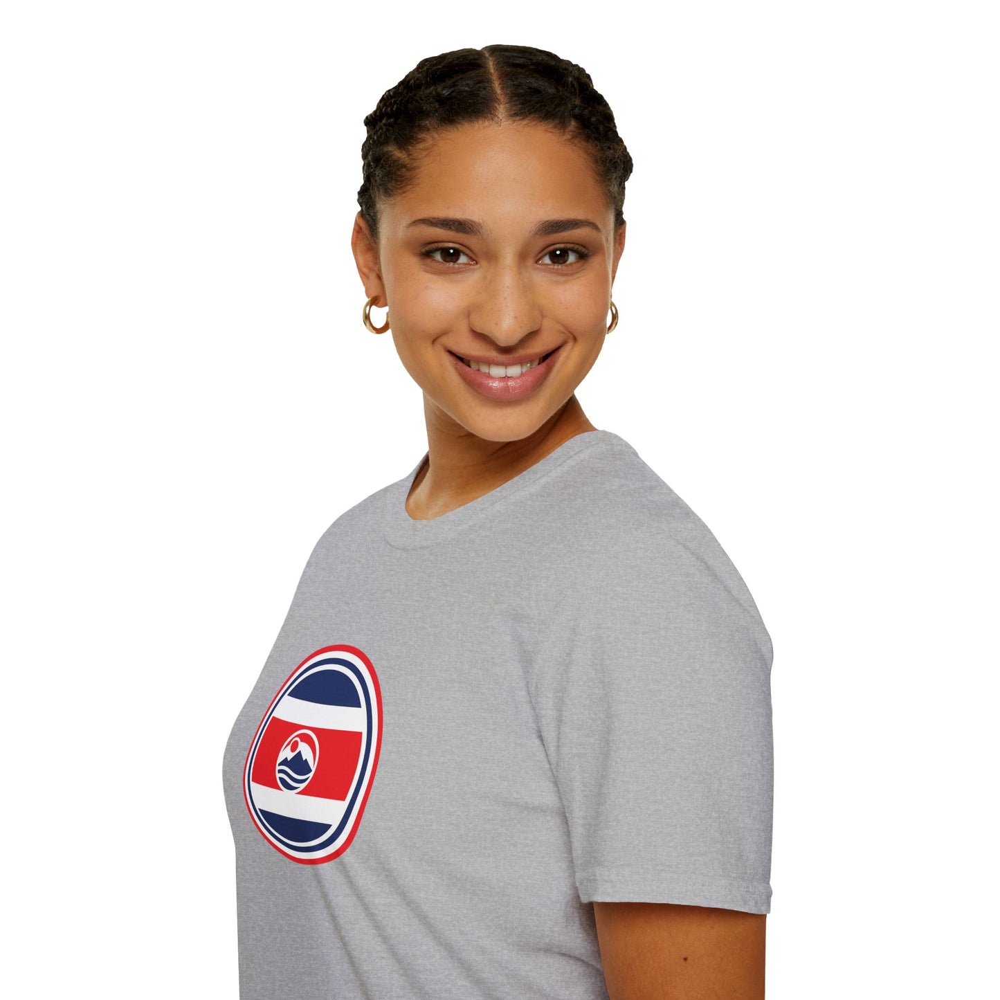 Camiseta con el Emblema de Costa Rica