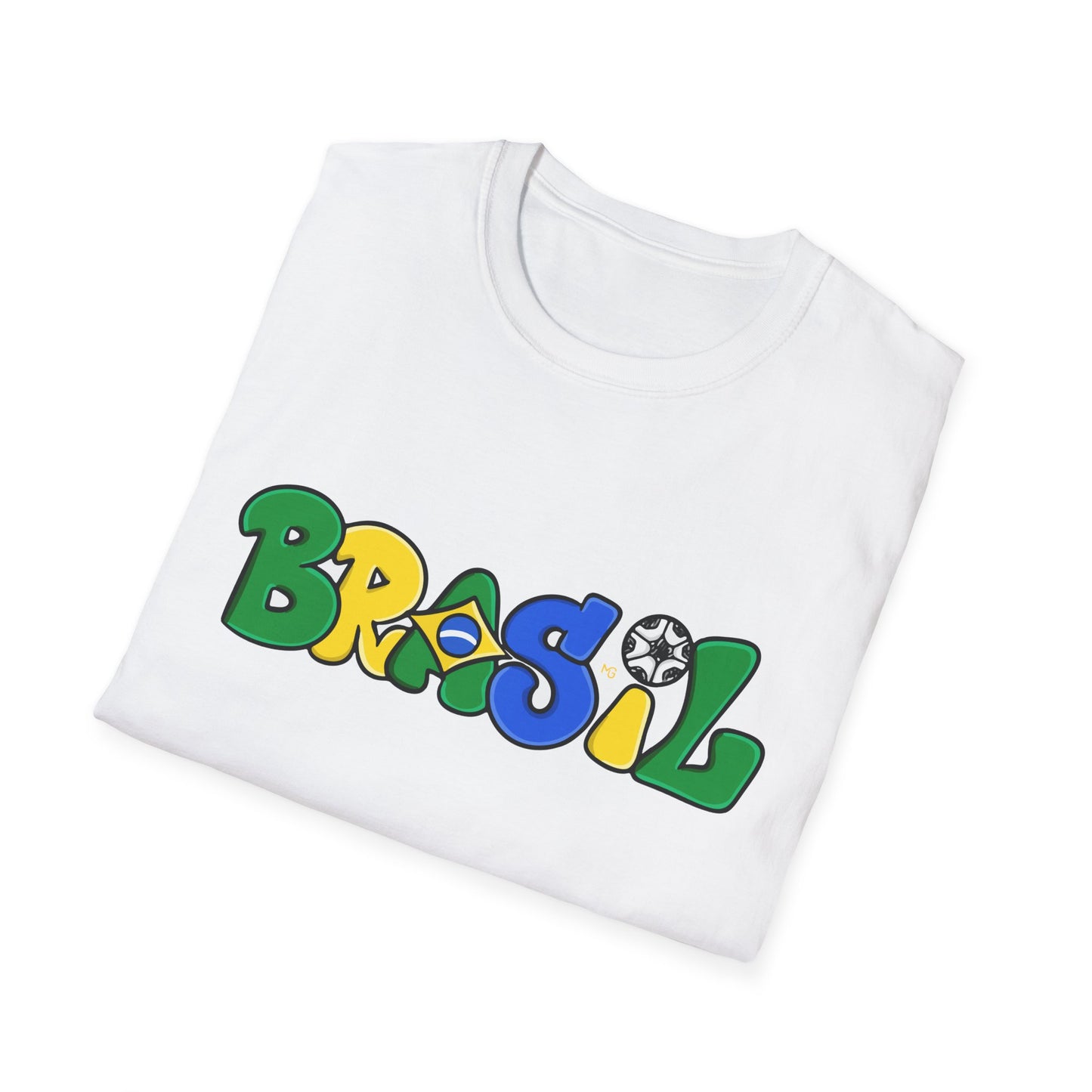 Brasil graffiti text T-Shirt