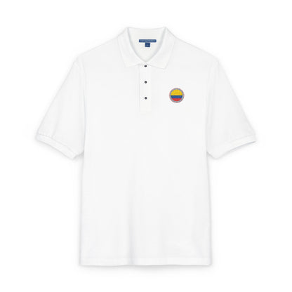 Embroidered Colombia Crest Polo Shirt