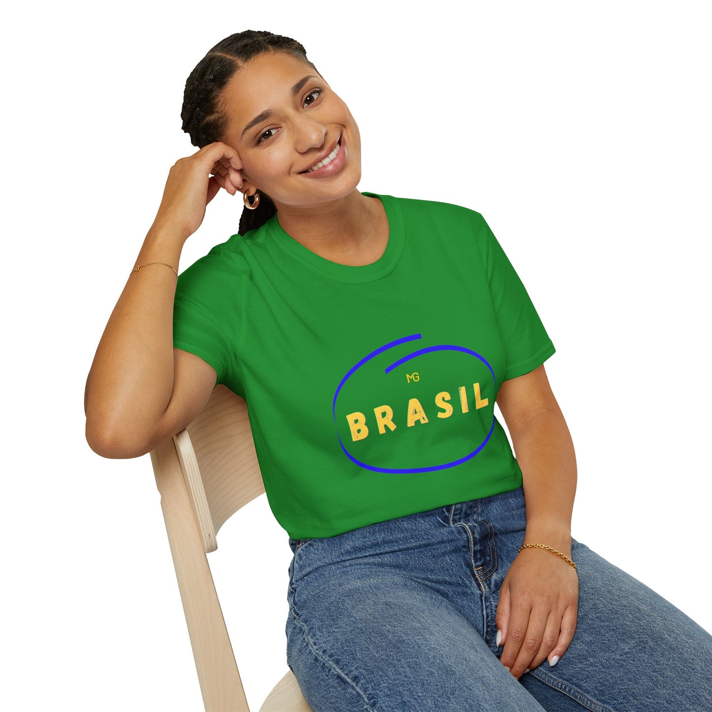 Brasil Graffiti Circle Tee