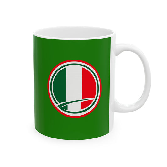 Mexico Badge Green Coffee Mug