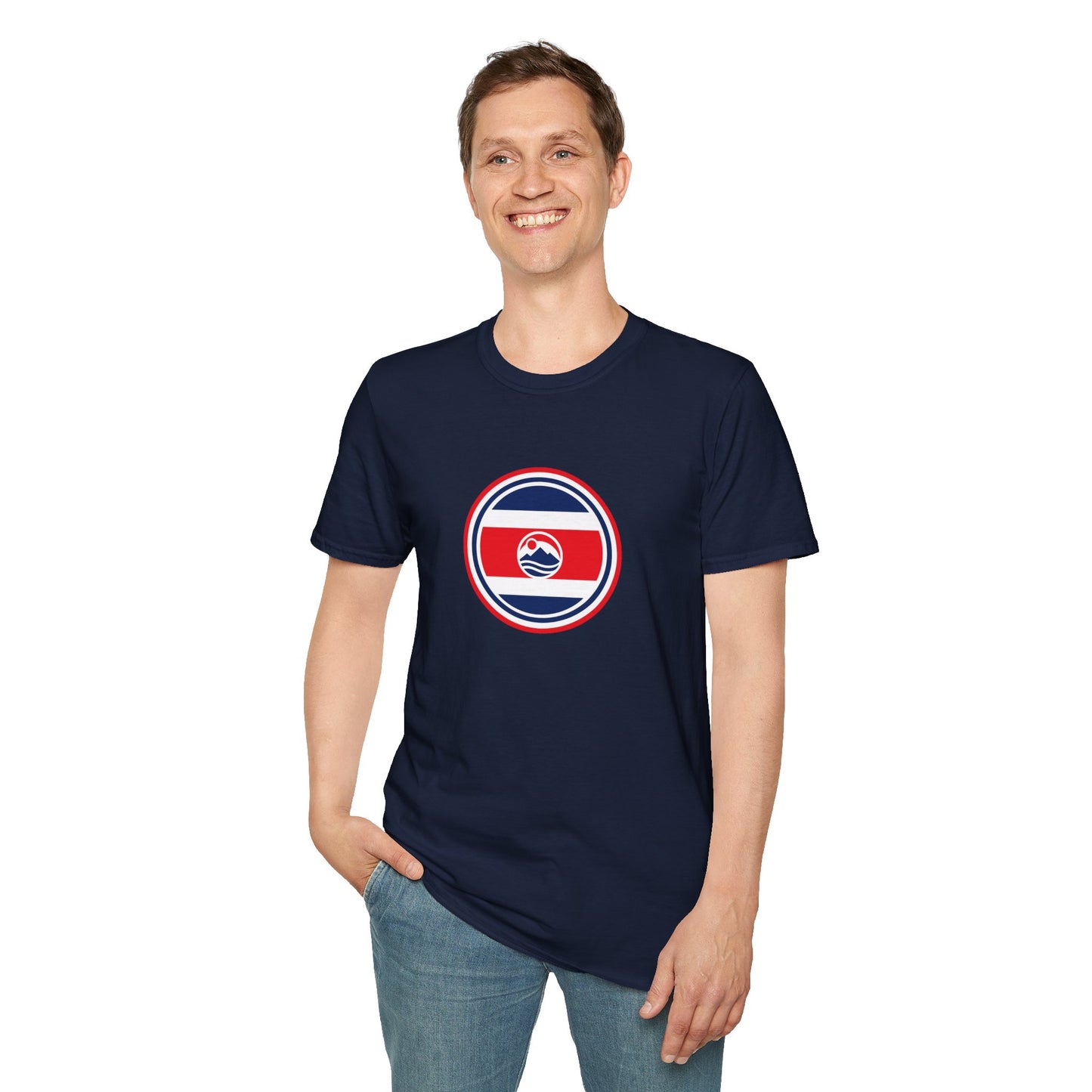 Camiseta con el Emblema de Costa Rica