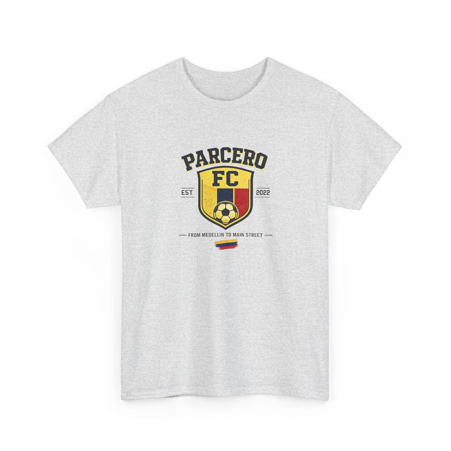 Parcero FC From Medellín to Main Street soccer shirt