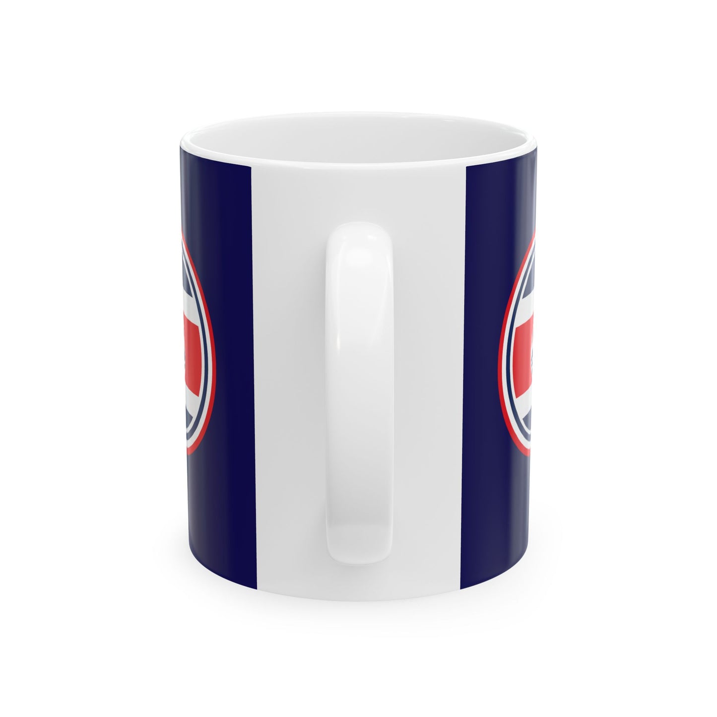 Caneca Azul de Café Costa Rica