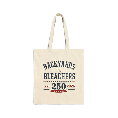 Backyards to Bleacher USA Tote